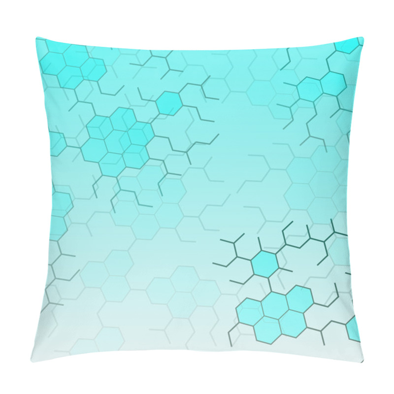 Personality  Structural Chemical Formulas Of Basic Neurotransmitters, 2d Vector, Eps 8 Pillow Covers