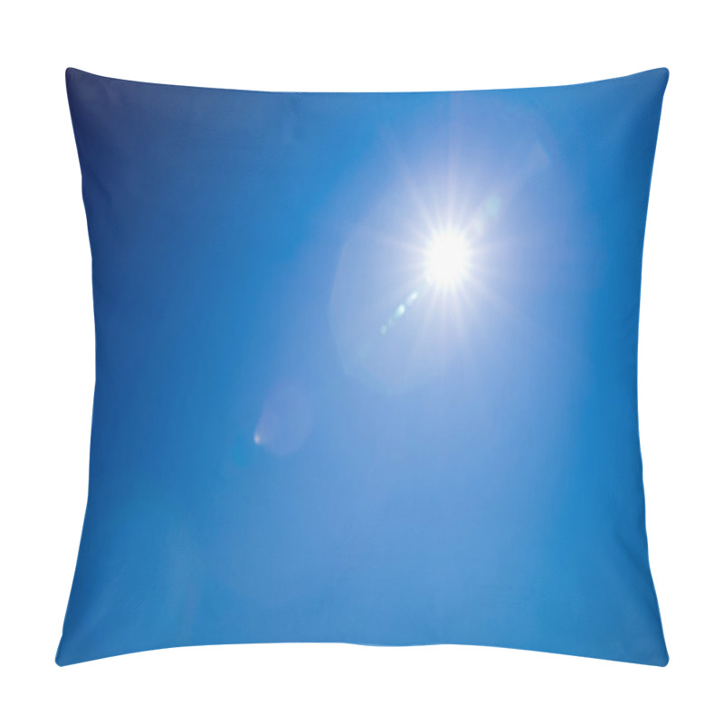 Personality  Clouds In The Blue Sky,natural Background Pillow Covers