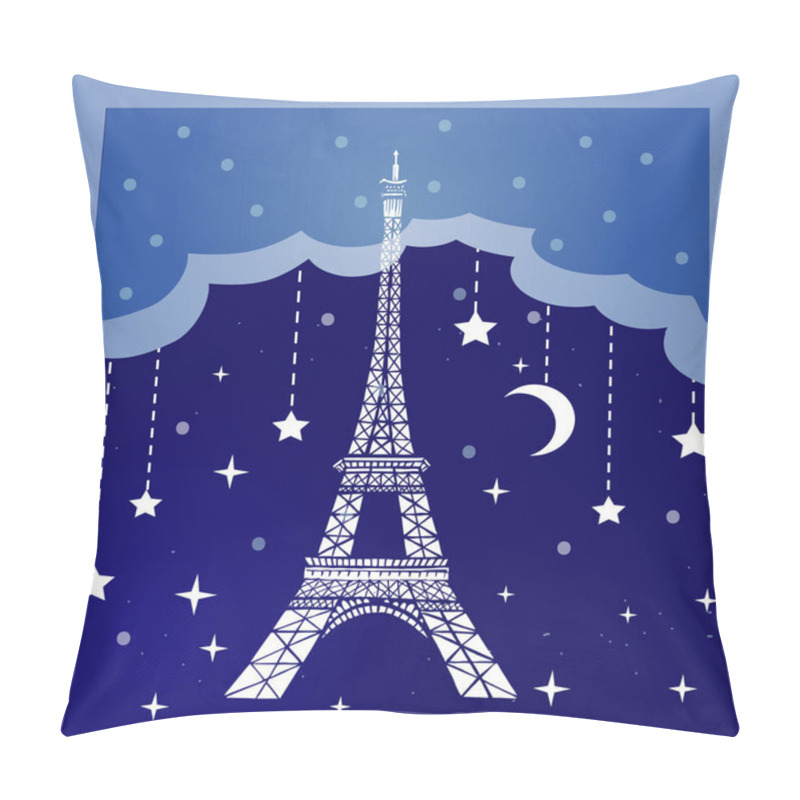 Personality  Night Paris Icon Pillow Covers