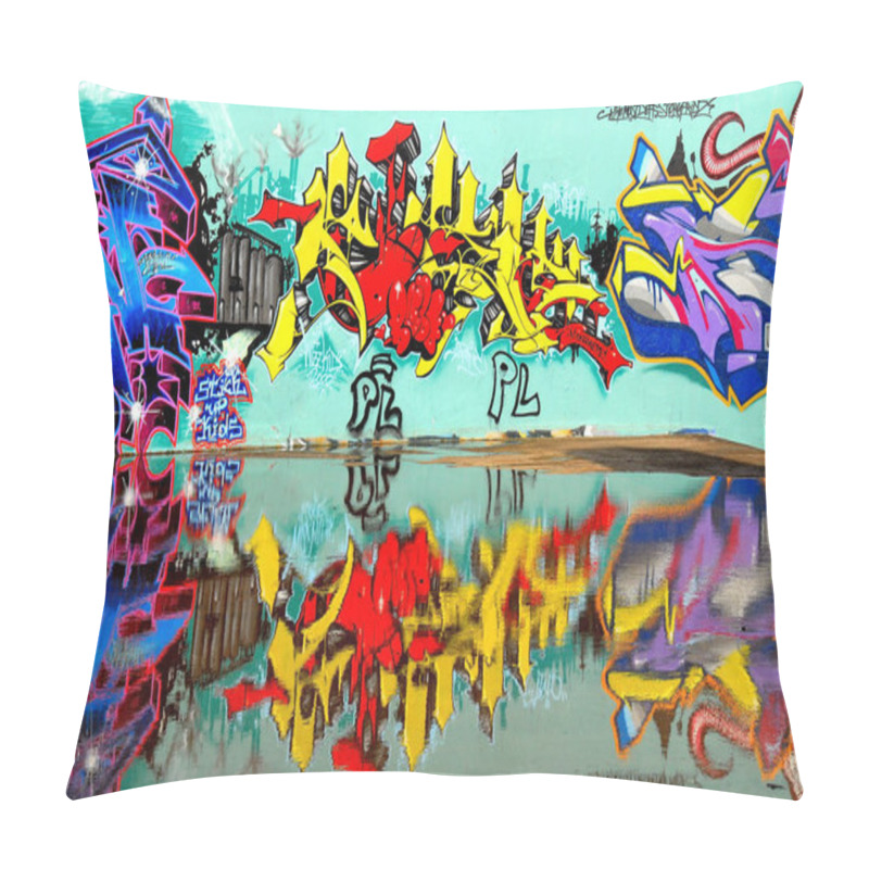 Personality  In An Old Cement Plant In Itzehoe Pillow Covers