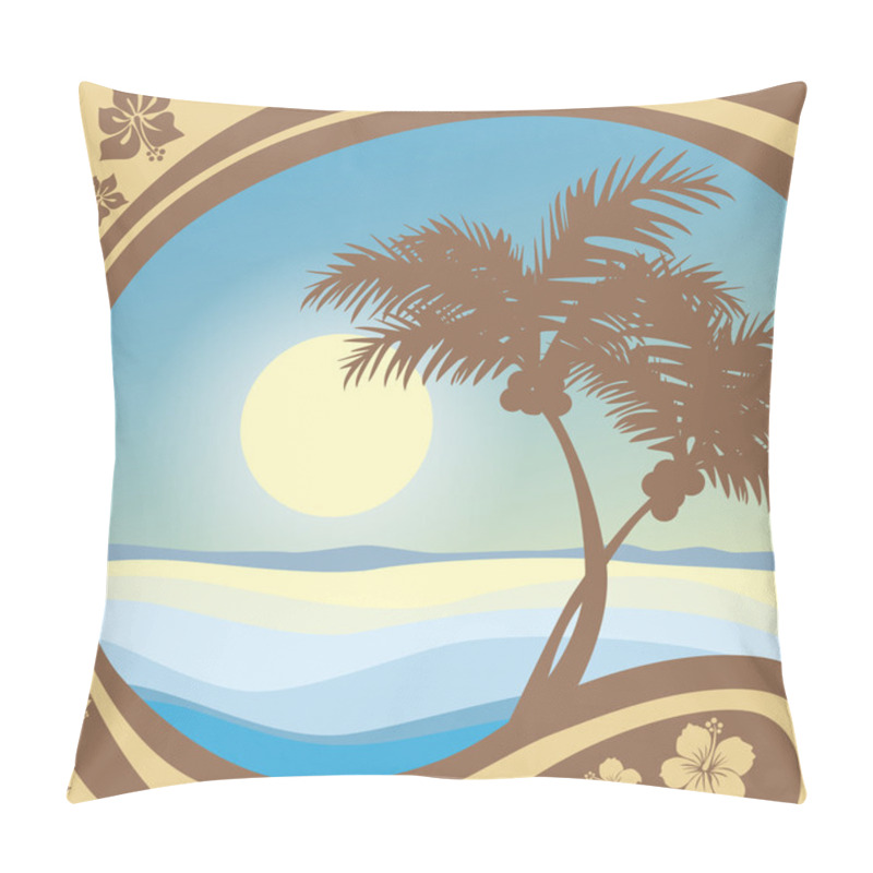 Personality  Beach Pillow Covers