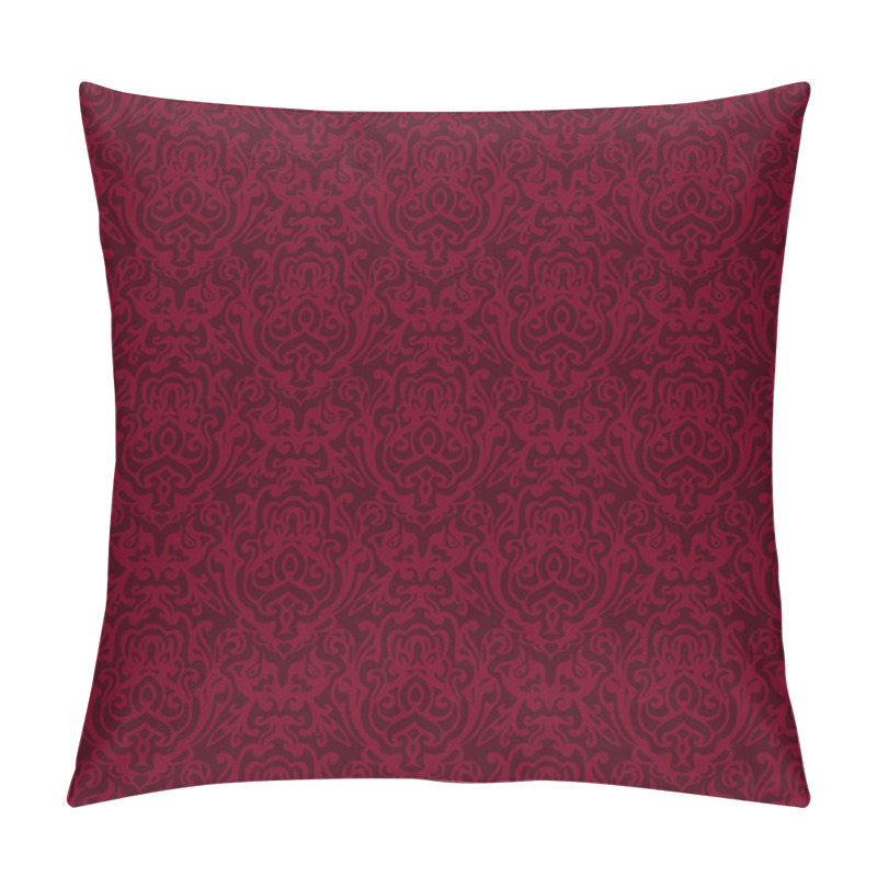 Personality  Damask Seamless Pattern Background Texture Pillow Covers