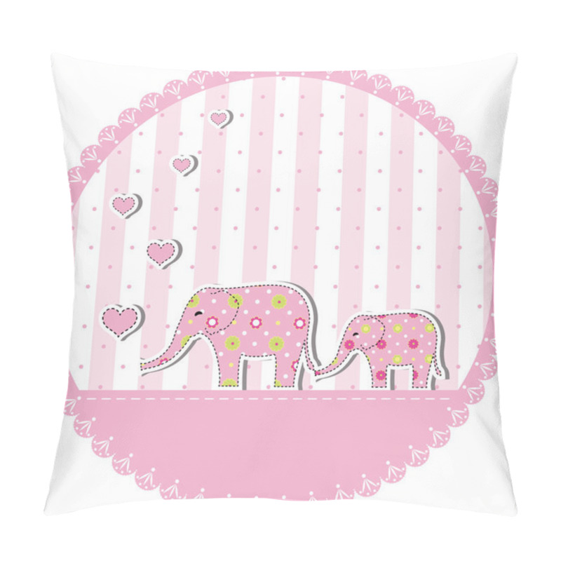 Personality  New Baby Shower Invitation Card Pillow Covers