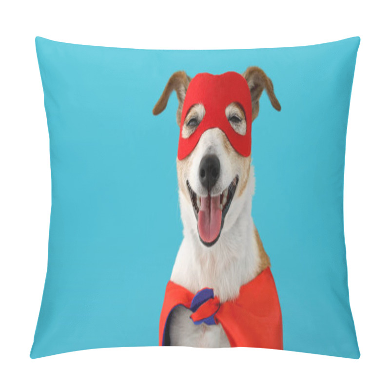 Personality  Dog Super Hero Costume Pillow Covers