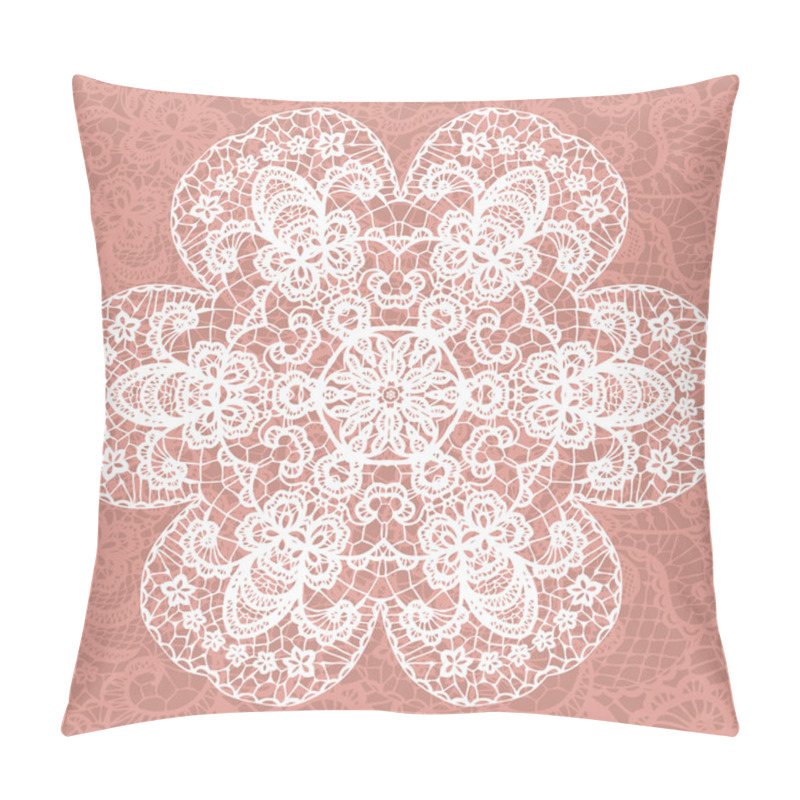 Personality  Elegant Lacy Doily Pillow Covers