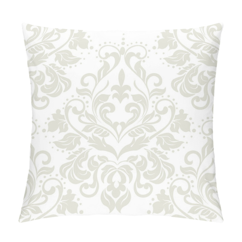 Personality  Vector Floral Damask Ornament Pattern Pillow Covers