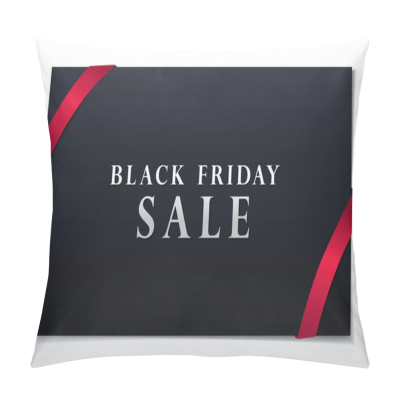 Personality  Black friday card pillow covers