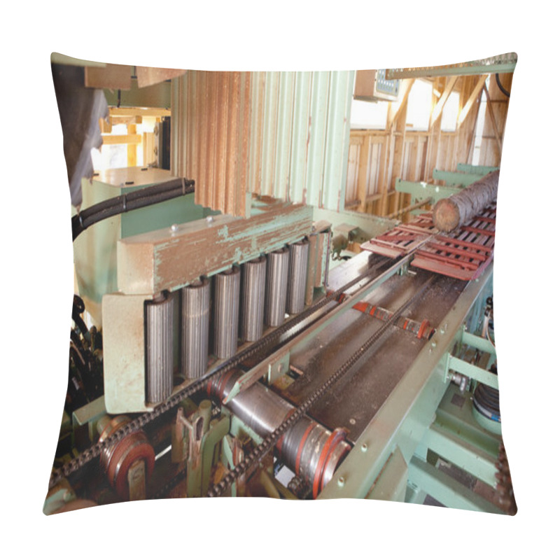 Personality  Lumber Mill Detail Pillow Covers