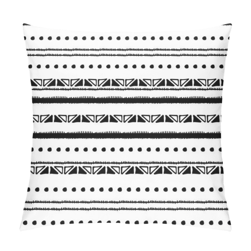 Personality  Ethnic Seamless Pattern In Native Style. Pillow Covers