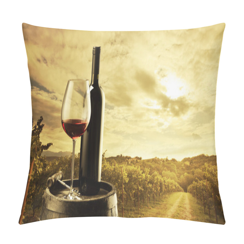 Personality  Vineyard At Sunset Pillow Covers