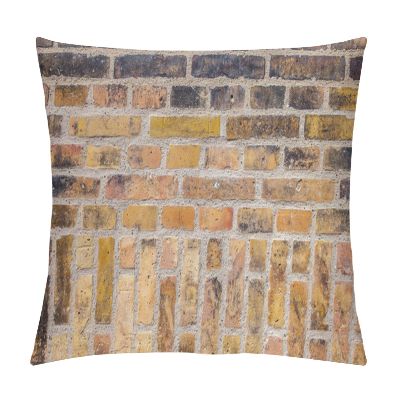 Personality  Full Frame Of Empty Brick Wall Background Pillow Covers