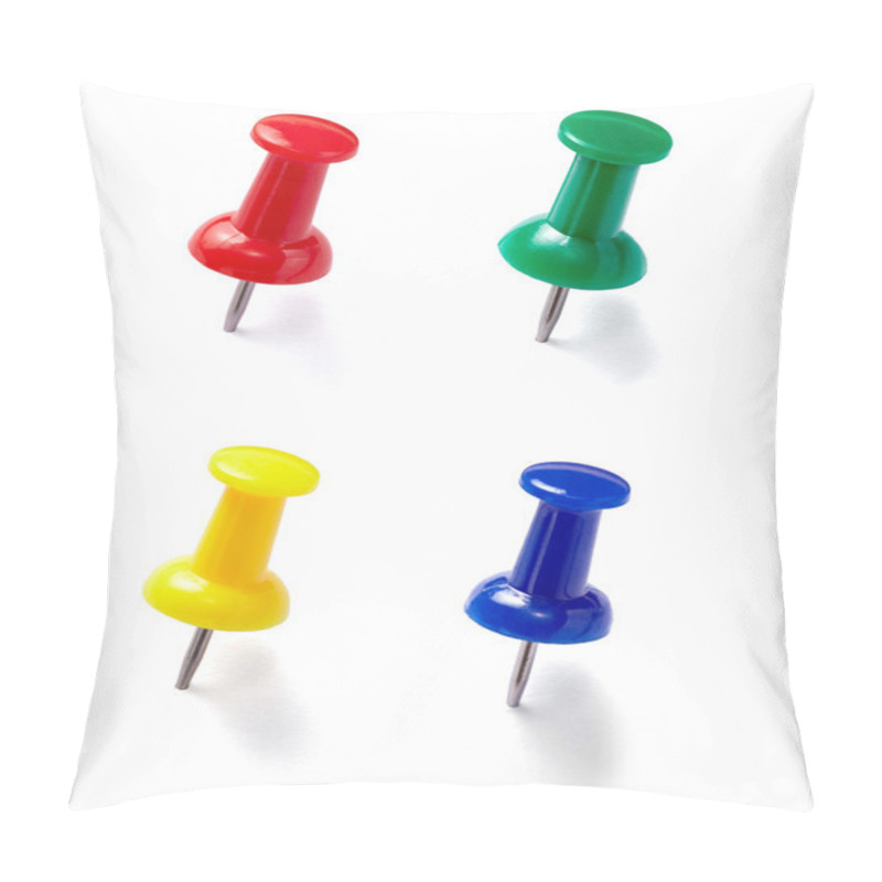 Personality  Push Pin Thumbtack Tool Office Business Pillow Covers