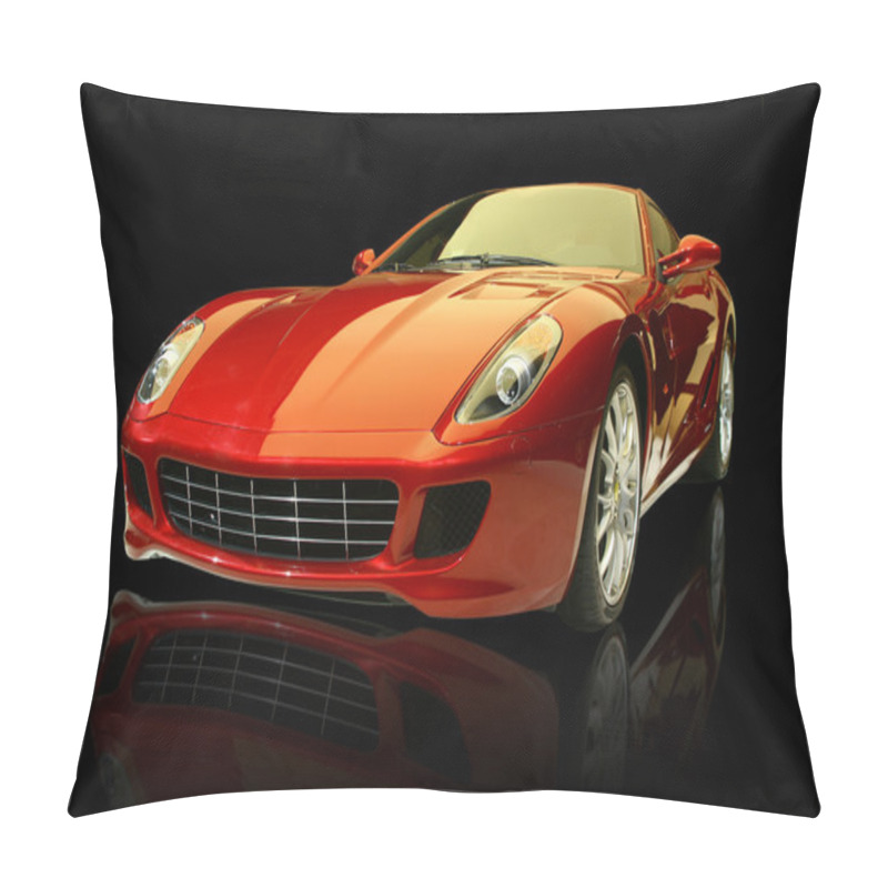 Personality  Red Luxury Sports Car Pillow Covers