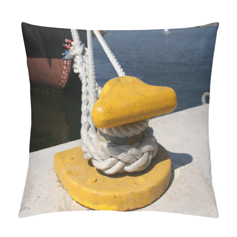 Personality  Mooring Hook And Ship Rope Pillow Covers