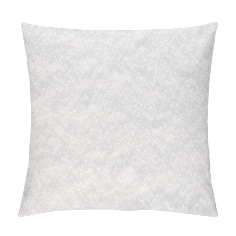 Personality  Snow Close-up Texture Pillow Covers