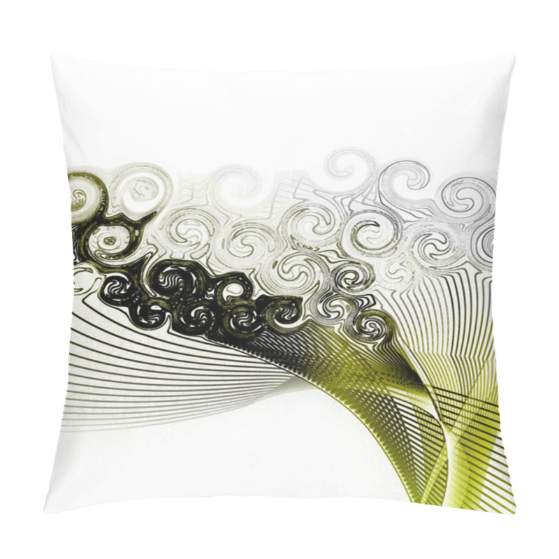 Personality  Spiral Background Pillow Covers