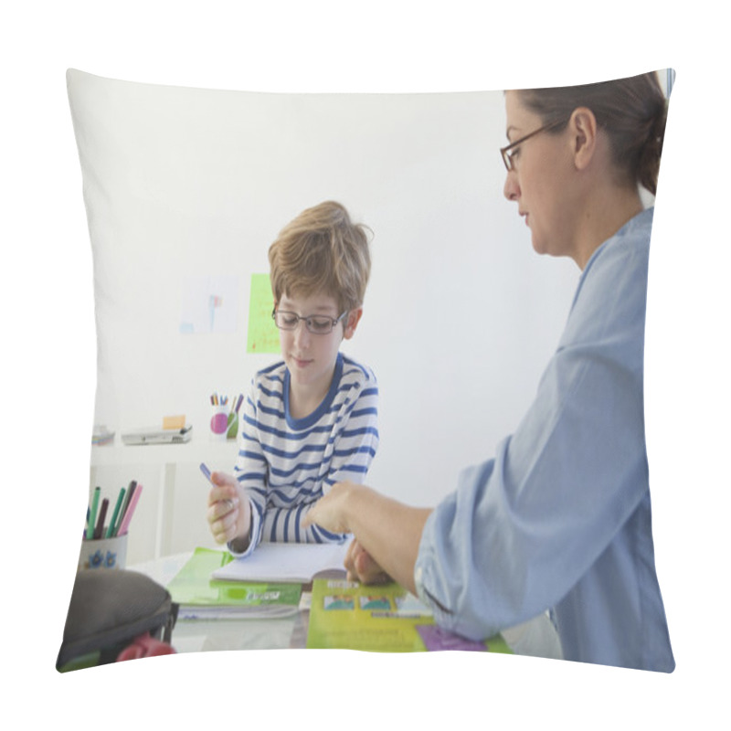 Personality  CHILD IN SPEECH THERAPY Pillow Covers