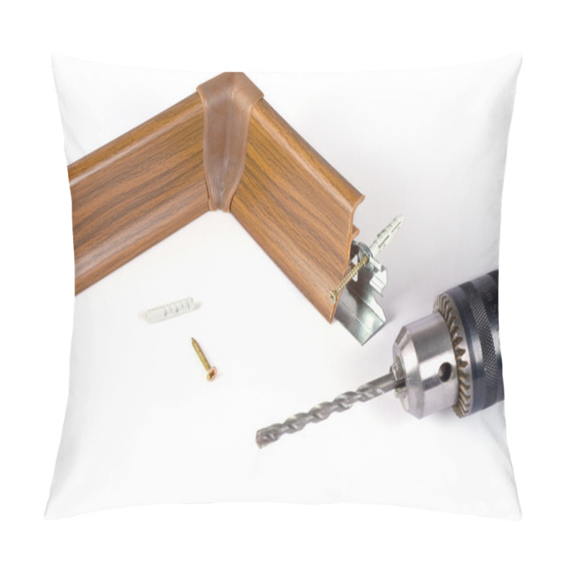 Personality  Plastic Plinth With Dowel And Drill Pillow Covers