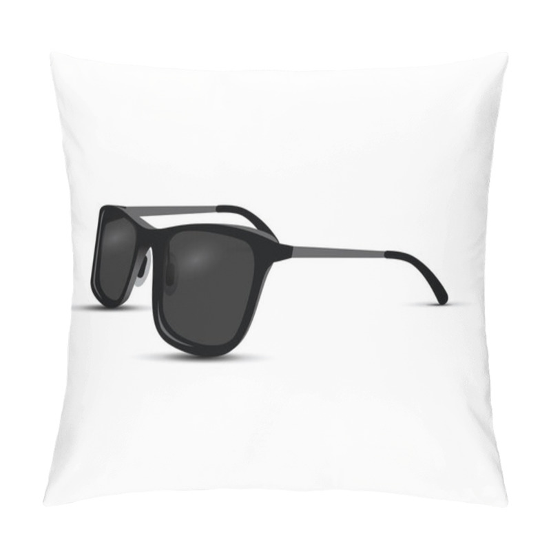 Personality  Black And White Sunglasses Pillow Covers