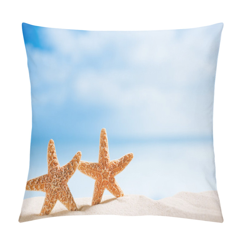 Personality  Starfish With Ocean , Beach And Seascape Pillow Covers