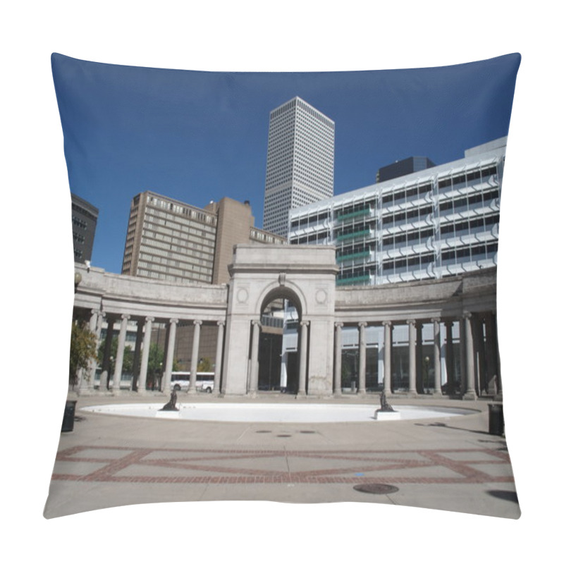 Personality  Denver Civic Center - Greek Amphitheater Pillow Covers