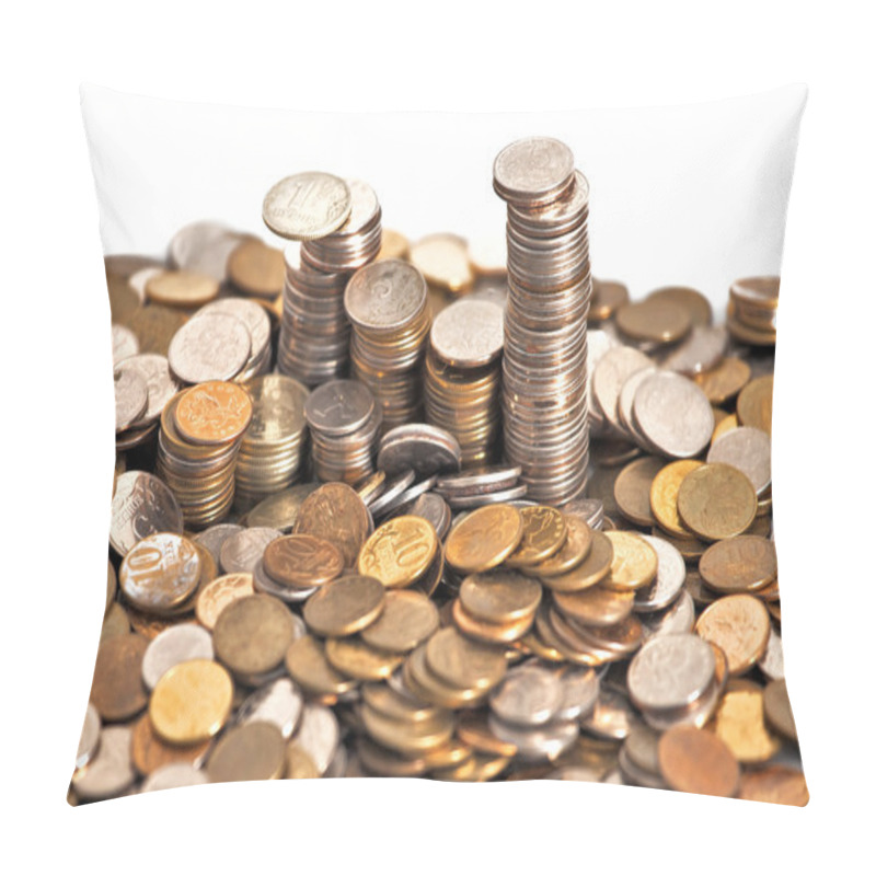 Personality  Coins Background  Pillow Covers