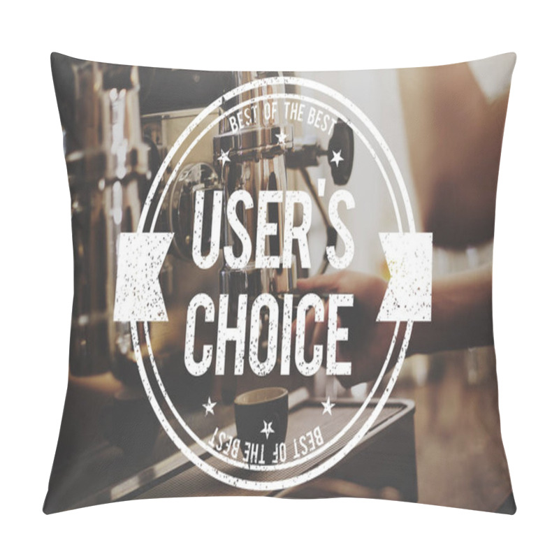 Personality  Barista Making Coffee Pillow Covers