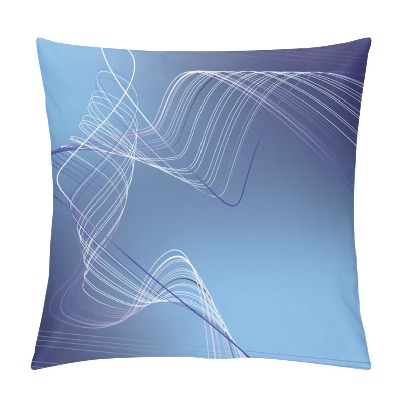 Personality  Abstract Background With Lines Pillow Covers