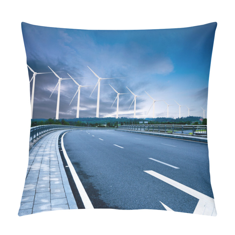 Personality  Wind Turbine Pillow Covers