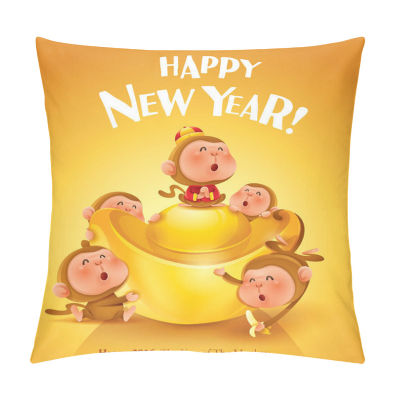 Personality  Happy New Year! The Year Of The Monkey Pillow Covers