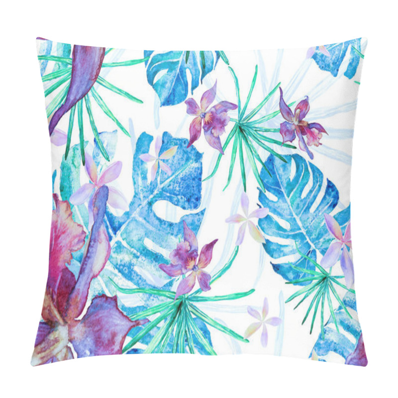 Personality  Orchid Seamless Pattern. Pillow Covers