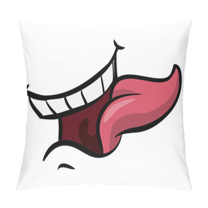 Personality  Mouth Design  Pillow Covers