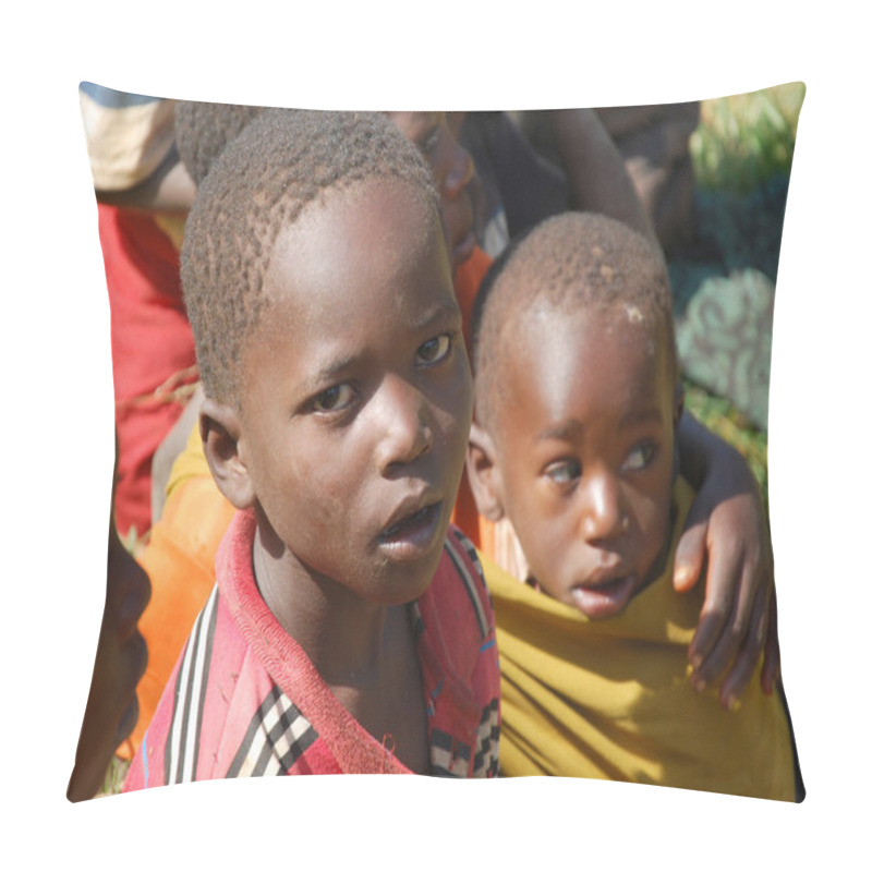 Personality  Children Of Tanzania Africa 66 Pillow Covers