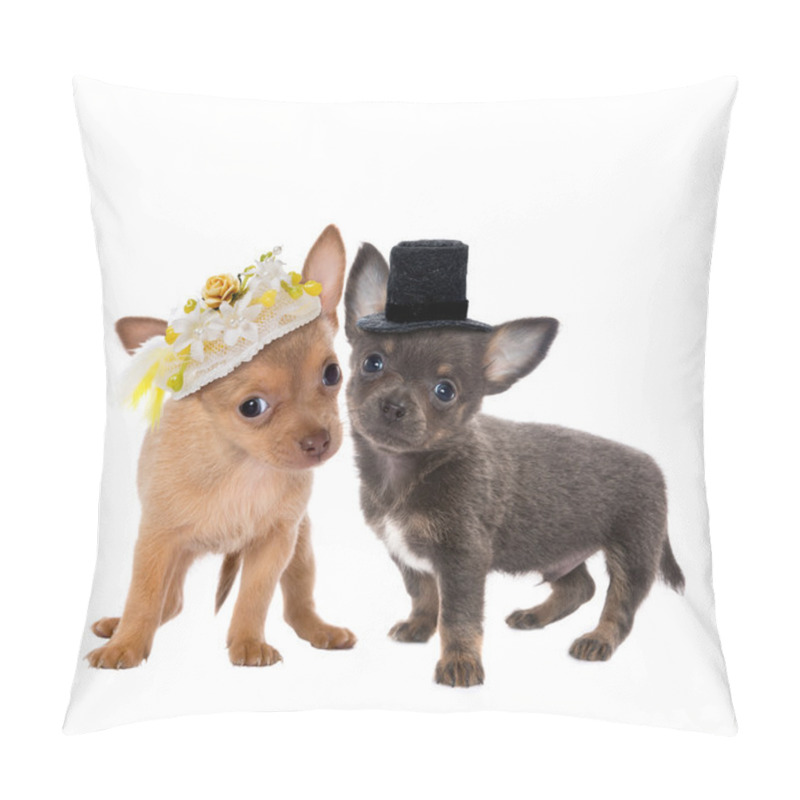 Personality  Dog Wedding Pillow Covers