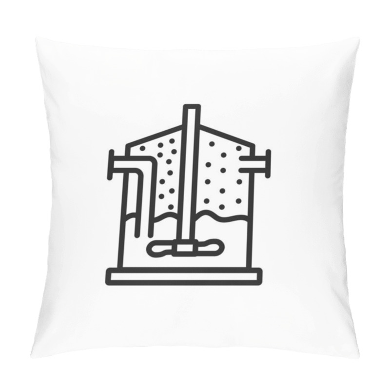 Personality  Anaerobic Digestion Biomass Icon Vector Logo Set Collection For Web App Ui Pillow Covers