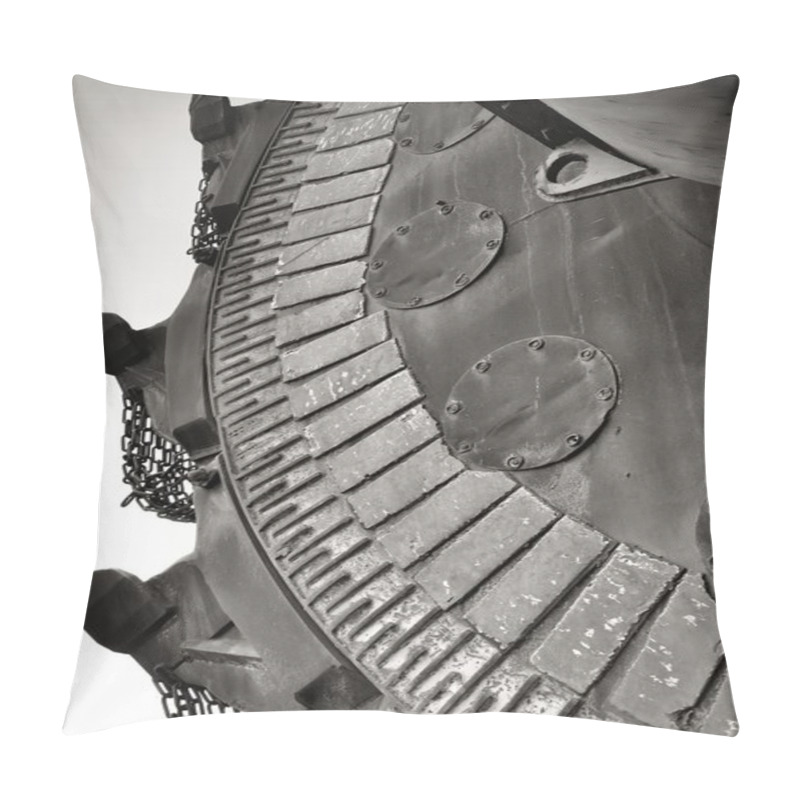 Personality  Excavators In The Disused Opencast Ferropolis Pillow Covers