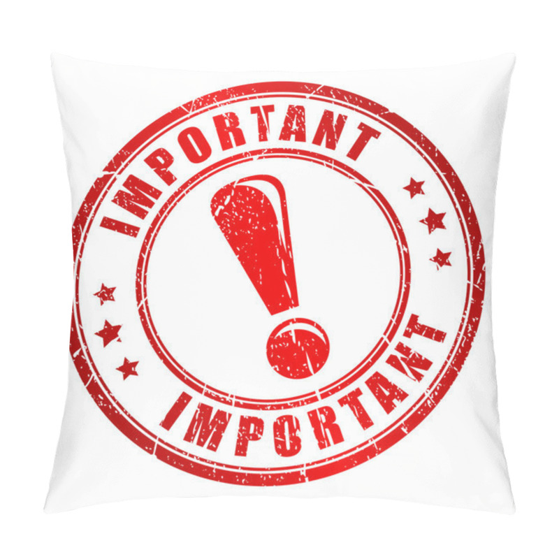 Personality  Important Vector Stamp Pillow Covers