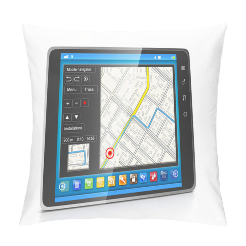 Personality  Mobile Applications. Applications For Tablet PCs Navigation Syst Pillow Covers