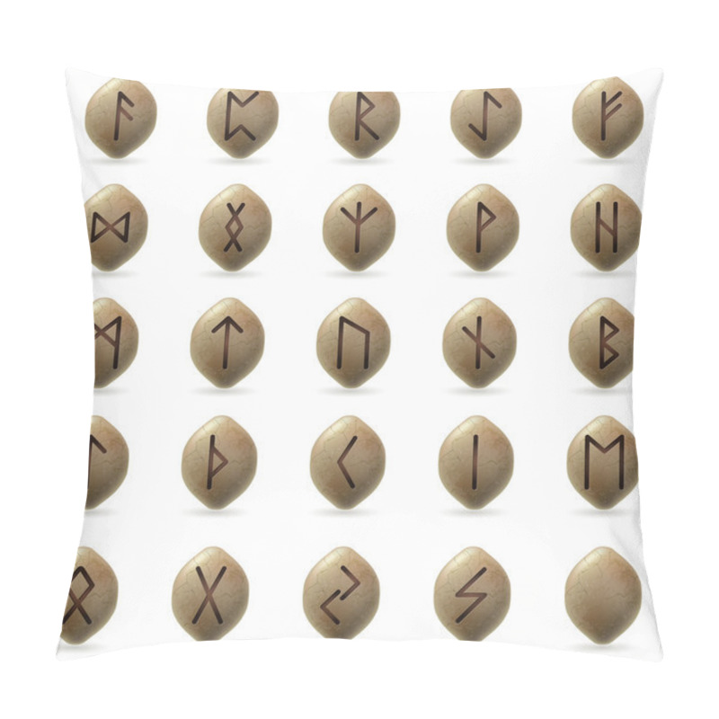 Personality  Runic Stones Pillow Covers