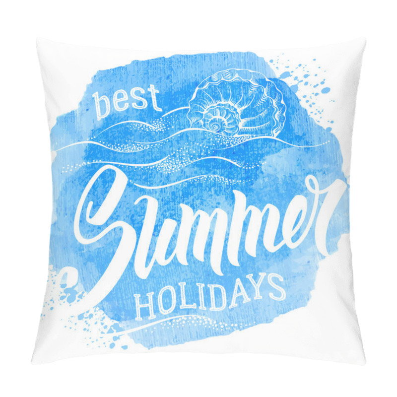 Personality  Best Summer Holidays Badge Pillow Covers