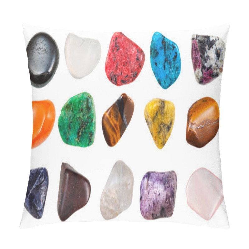 Personality  Set Of Semi-precious Pebbles Pillow Covers