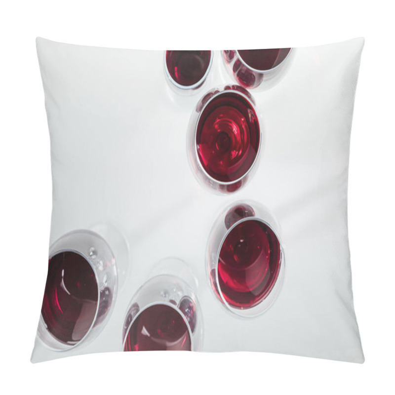 Personality  Red Wine In Glasses Pillow Covers