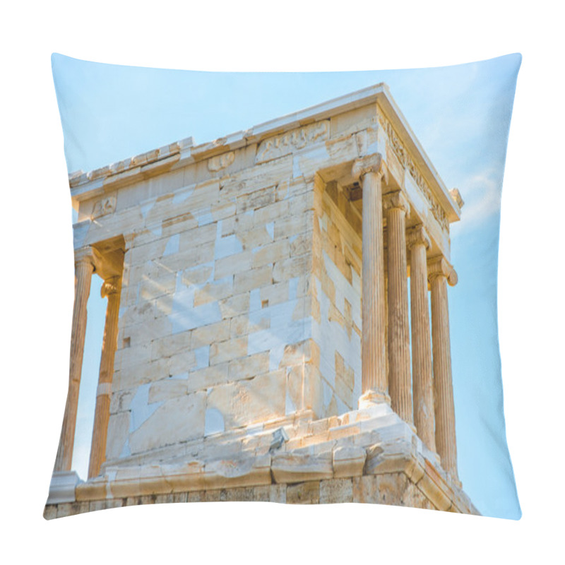 Personality  Nike Temple In Acropolis Pillow Covers