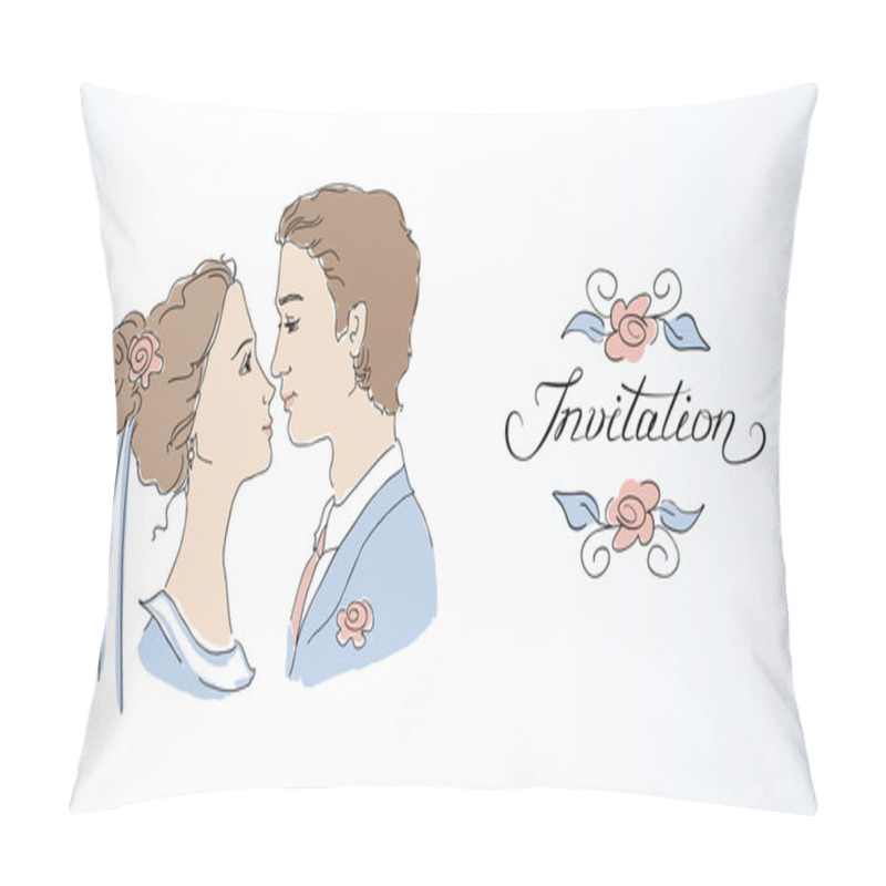 Personality  Wedding Invitation Pillow Covers