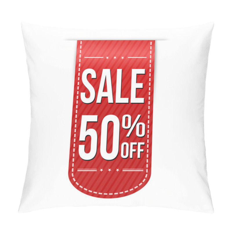 Personality  Sale 50 Off Banner Design Pillow Covers