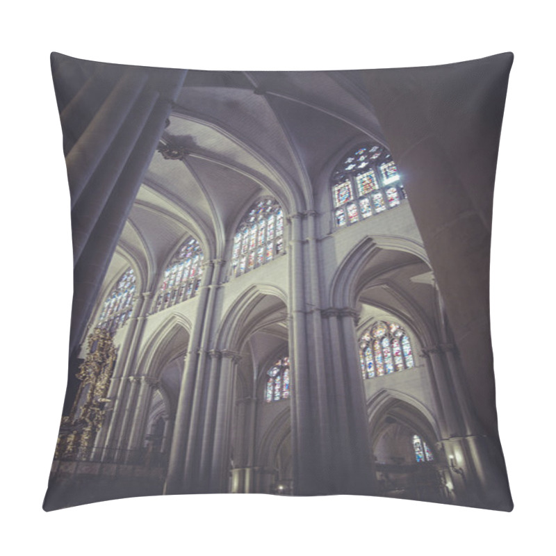 Personality  Gothic Cathedral Of Toledo Pillow Covers