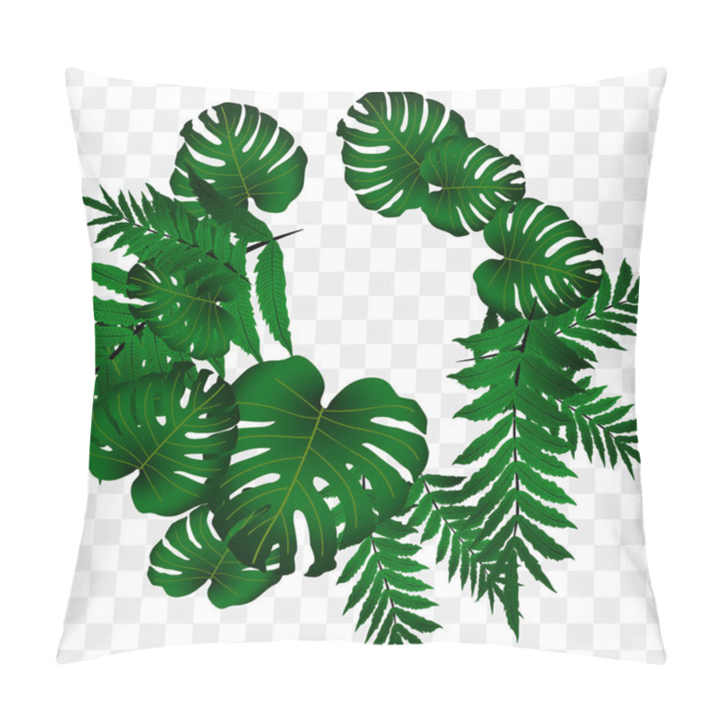 Personality   Vector Tropical Pattern Pillow Covers