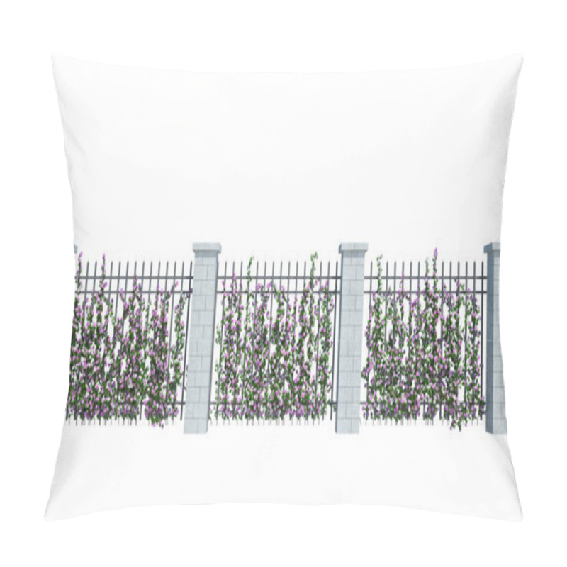 Personality  3d Render Ivy Plants  Isolated  On White Background Pillow Covers