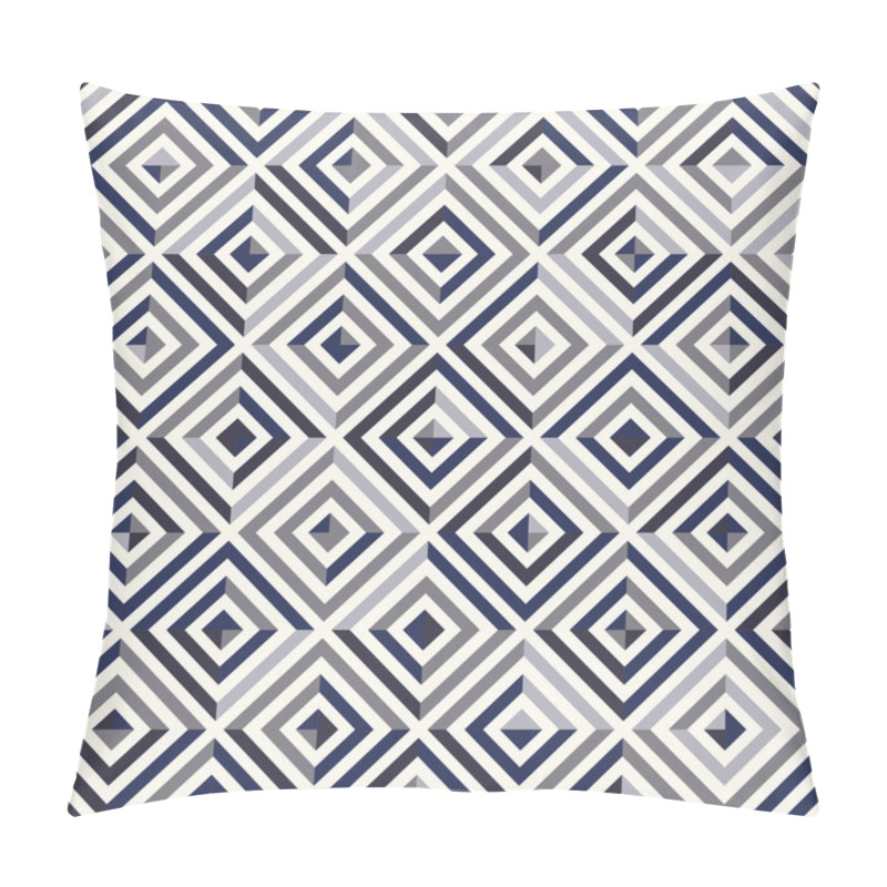 Personality  Seamless Pattern. Modern Stylish Texture. Repeating Geometric Tiles With Rectangle Elements Pillow Covers