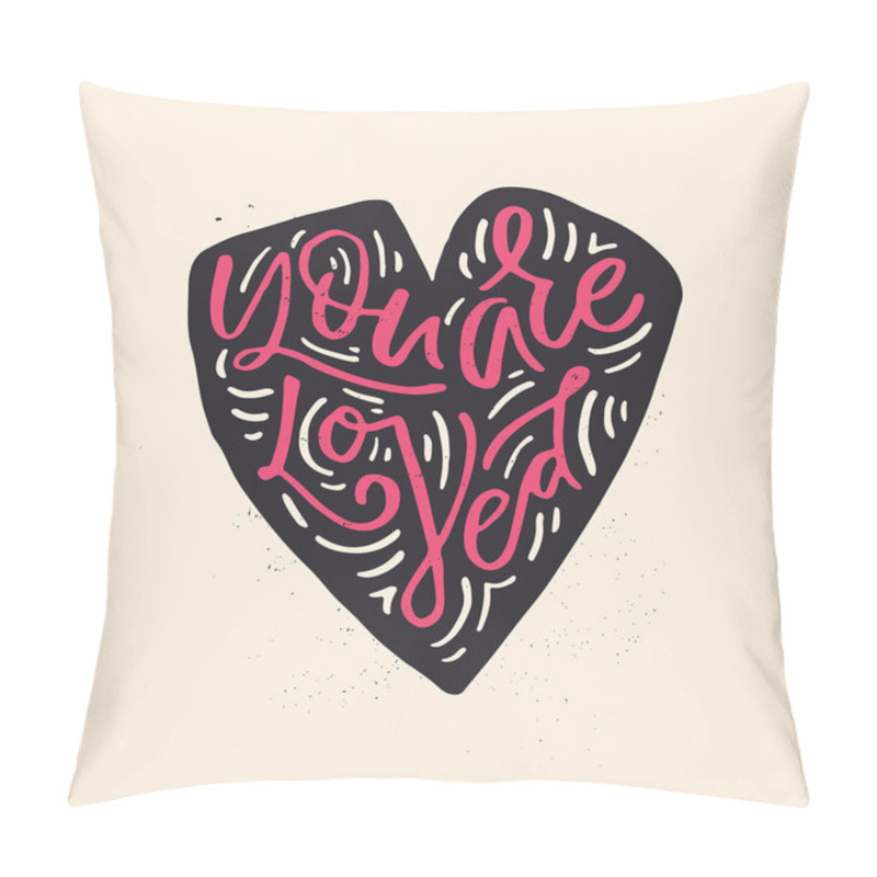 Personality  Romantic Handdrawn Letteirng Pillow Covers